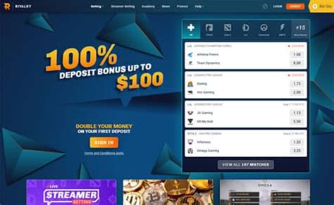 rivalry minimum deposit